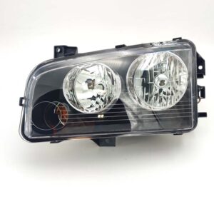 HEADLIGHTS for DODGE CHARGER 2007-2010, DRIVER SIDE, CH2502206, BLK INTERIOR, From 11-8-06