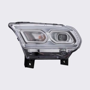 HEADLIGHTS for DODGE DURANGO 2021-2024 DRIVER SIDE, STANDARD, LED, CHROME INTERIOR, CH2502343