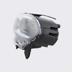 HEADLIGHTS for DODGE DURANGO 2021-2024 DRIVER SIDE, LED, BLACK INTERIOR, w/o HEAD LIGHT LEVELINGS, CH2502345