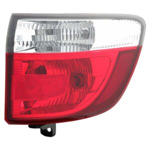 TAIL LIGHTS for DODGE DURANGO 2011-2013, PASSENGER SIDE CH2805103, Outer, Assembly