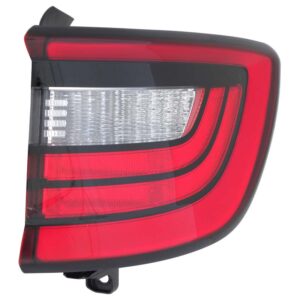 TAIL LIGHTS for DODGE DURANGO 2014-2024, PASSENGER SIDE CH2801206, Outer, Assembly
