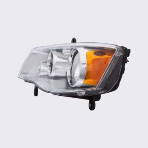 HEADLIGHTS for DODGE GRAND CARAVAN 2011-2020/TOWN&COUNTRY 2008-2016, DRIVER SIDE, CH2502192, CHR INTERIOR