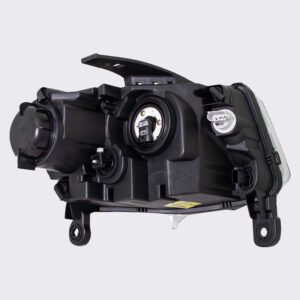 HEADLIGHTS for JEEP GRAND CHEROKEE 2014-2016 DRIVER SIDE, CHROME TRIM, STANDARD TYPE, CH2502247C, CAPA, EE