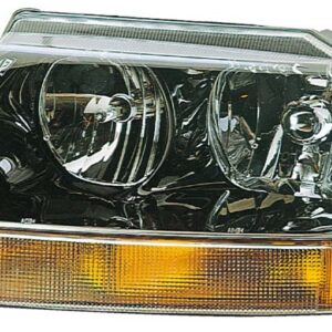 HEADLIGHTS for JEEP GRAND CHEROKEE 1999-2004, DRIVER SIDE, CH2502121, BLK INTERIOR EXC. LTD/OVERLAND