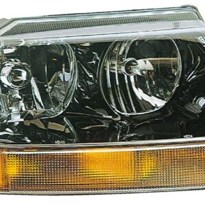 HEADLIGHTS for JEEP GRAND CHEROKEE LIMITED/OVERLAND1999-2004, PASSENGER SIDE, CH2503121, BLK INTERIOR EXC. LTD/OVERLAND