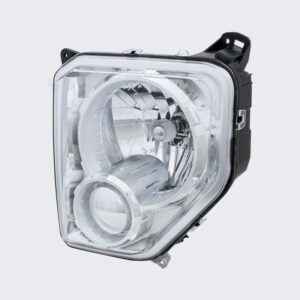 HEADLIGHTS for JEEP LIBERTY 2008-2012 DRIVER SIDE, fw/o BLACK BEZEL & FOG LIGHT, CH2502234