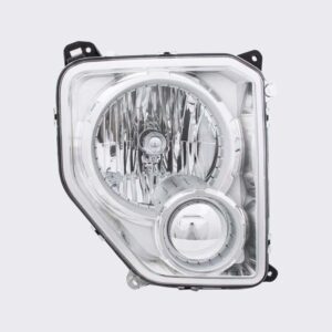 HEADLIGHTS for JEEP LIBERTY 2008-2012 PASSENGER SIDE, fw/o BLACK BEZEL & FOG LIGHT, CH2503234