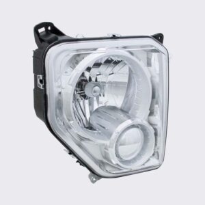 HEADLIGHTS for JEEP LIBERTY 2008-2012 PASSENGER SIDE, fw/o BLACK BEZEL & FOG LIGHT, CH2503234
