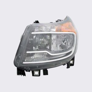 HEADLIGHTS for DODGE RAM PROMASTER VAN 2014-2022 DRIVER SIDE, HALOGEN w/o DRL, BLACK TRIM, CH2502254C, CAPA, EE
