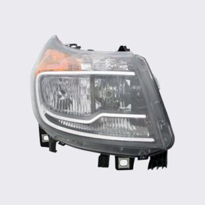 HEADLIGHTS for DODGE RAM PROMASTER VAN 2014-2022 PASSENGER SIDE, HALOGEN w/o DRL, BLACK TRIM, CH2503254C, CAPA, EE
