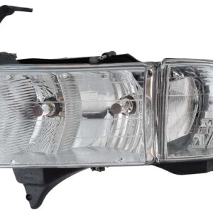 HEADLIGHTS for DODGE RAM FULL SIZE PU 1999-2002 DRIVER SIDE, w/PARK/SIGNAL LIGHT, CH2502123