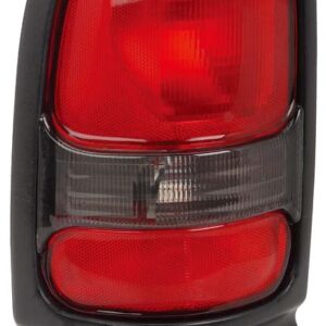 TAIL LIGHTS for RAM PICKUP 1994-2001, DRIVER SIDE, CH2800122, LENS/HOUSING, w/o Sport Package