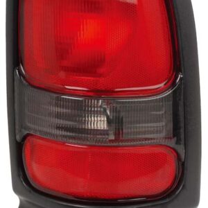 TAIL LIGHTS for RAM PICKUP 1994-2001, PASSENGER SIDE CH2801122, LENS/HOUSING, w/o Sport Package