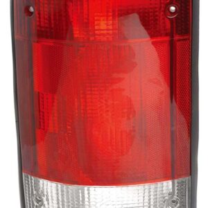 TAIL LIGHTS for FORD ECONOLINE VAN 95-03/EXCURSION 1995-2003, DRIVER SIDE, FO2800114, LENS/HOUSING w/ 3 Bulb Sockets