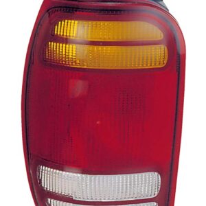 TAIL LIGHTS for FORD EXPLORER 1998-2001, DRIVER SIDE, FO2800120, LENS/HOUSING