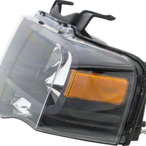 HEADLIGHTS for FORD EXPEDITION 2007-2014 DRIVER SIDE, w/BLACK-OUT, FO2502227