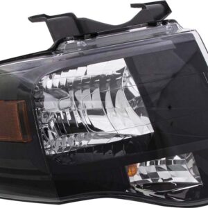 HEADLIGHTS for FORD EXPEDITION 2007-2014 PASSENGER SIDE, w/BLACK-OUT, FO2503227