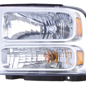 HEADLIGHTS for FORD SD PU 2005-2007 DRIVER SIDE, FO2502217C, CAPA, EE, EXC. HARLEY DAVIDSON