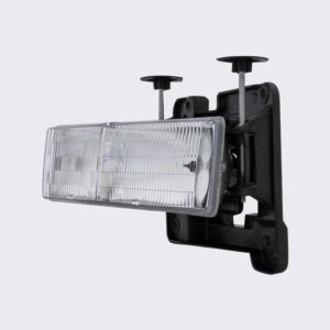 HEADLIGHTS for CHEVROLET C/K FULL SIZE PU 1988-2002/SUBURBAN 1992-1999 DRIVER SIDE, GM2502101C, CAPA, EE