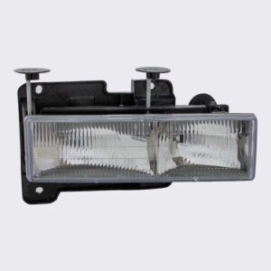 HEADLIGHTS for CHEVROLET C/K FULL SIZE 1988-2002/SUBURBAN 1992-1999, PASSENGER SIDE, GM2503101, Composite