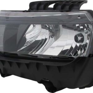 HEADLIGHTS for CHEVROLET CAMARO CONVERTIBLE/COUPE 2014-2015 DRIVER SIDE, GM2502391C, CAPA, EE