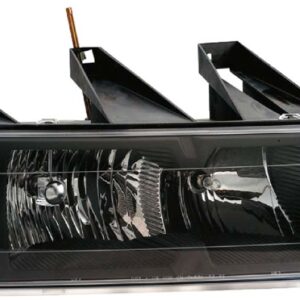 HEADLIGHTS for CHEVROLET COLORADO/CANYON 2004-2012 PASSENGER SIDE, GM2503234C, BLACK INTERIOR, CAPA, EE