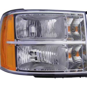 HEADLIGHTS for GMC SIERRA 2007-2013, PASSENGER SIDE, GM2503283, New Body Style