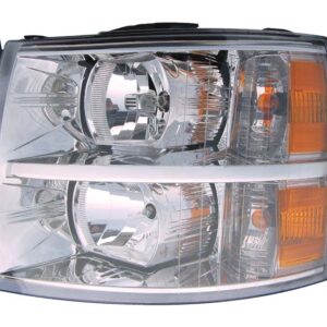 HEADLIGHTS for CHEVROLET SILVERADO 2007-2013, DRIVER SIDE, GM2502280, EXC. 2007 Classic