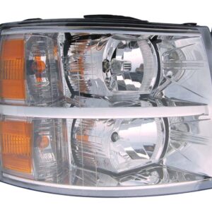 HEADLIGHTS for CHEVROLET SILVERADO 2007-2013, PASSENGER SIDE, GM2503280, EXC. 2007 Classic