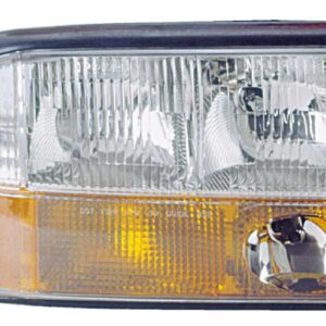 HEADLIGHTS for GMC SONOMA 1998-2005, PASSENGER SIDE, GM2503173, w/FOG-L (=BRAVADA 98-01)