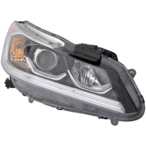 HEADLIGHTS for HONDA ACCORD SEDAN EX/EX-L/SE/SPORT SE 2016-2017, PASSENGER SIDE, HO2503169, HALOGEN