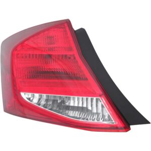 TAIL LIGHTS for HONDA ACCORD COUPE 2011-2012, DRIVER SIDE, HO2800178, ASSEMBLY