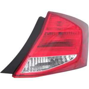 TAIL LIGHTS for HONDA ACCORD COUPE 2011-2012, PASSENGER SIDE HO2801178, ASSEMBLY