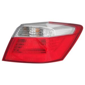 TAIL LIGHTS for HONDA ACCORD SEDAN EX/LX/SPORT 2013-2015, PASSENGER SIDE HO2805101, OUTER, ASSEMBLY
