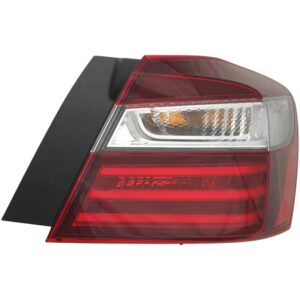 TAIL LIGHTS for HONDA ACCORD SEDAN 2016-2017, PASSENGER SIDE HO2805108, OUTER, ASSEMBLY, EXC. HYBRID
