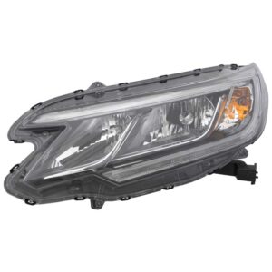 HEADLIGHTS for HONDA CRV 2015-2016, DRIVER SIDE, HO2502161, w/LED DRL (EXC. LX)