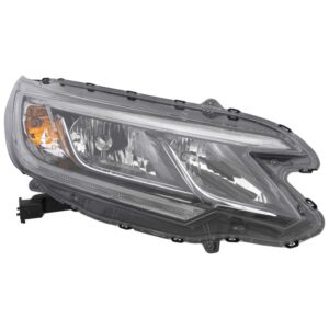 HEADLIGHTS for HONDA CRV 2015-2016, PASSENGER SIDE, HO2503161, w/LED DRL (EXC. LX)