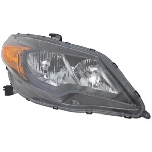 HEADLIGHTS for HONDA CIVIC COUPE 2014-2015, PASSENGER SIDE, HO2503163