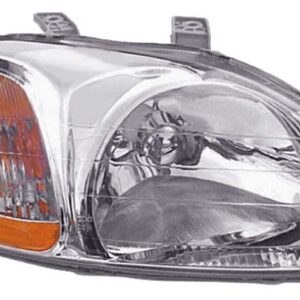 HEADLIGHTS for HONDA CIVIC 1996-1998, PASSENGER SIDE, HO2519101, LENS/HOUSING