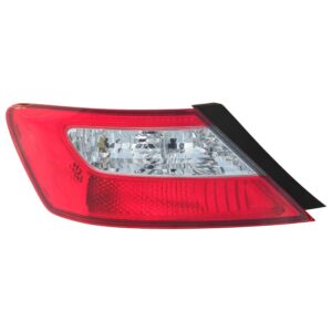 TAIL LIGHTS for HONDA CIVIC COUPE 2009-2011, DRIVER SIDE, HO2818137, LENS/HOUSING