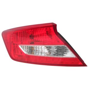 TAIL LIGHTS for HONDA CIVIC COUPE 2012-2013, DRIVER SIDE, HO2800179, ASSEMBLY