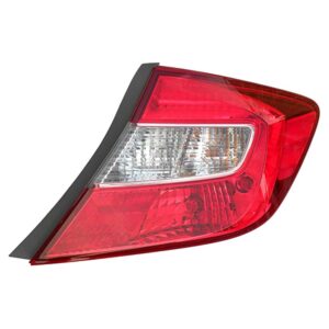 TAIL LIGHTS for HONDA CIVIC SEDAN 2012-2012, PASSENGER SIDE HO2801180, Assembly, EXC. HYB
