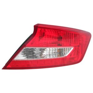TAIL LIGHTS for HONDA CIVIC COUPE 2012-2013, PASSENGER SIDE HO2801179, ASSEMBLY