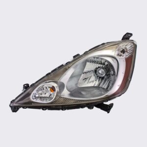 HEADLIGHTS for HONDA FIT SPORT 2009-2011 DRIVER SIDE, TINED CHROME BEZEL, HO2502137C, CAPA, EE