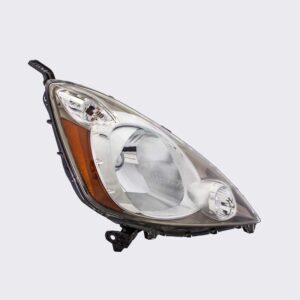 HEADLIGHTS for HONDA FIT SPORT 2009-2011 PASSENGER SIDE, TINED CHROME BEZEL, HO2502137C, CAPA, EE