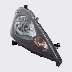 HEADLIGHTS for HONDA FIT BASE/DX/LX 2009-2011 PSSENGER SIDE, DARK GRAY, HO2502138C, CAPA, EE