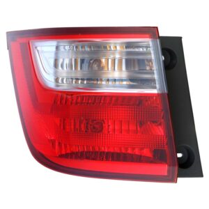 TAIL LIGHTS for HONDA ODYSSEY 2011-2013, DRIVER SIDE, HO2804100, Outer, LENS/HOUSING