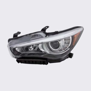 HEADLIGHTS for INFINITI Q50 2014-2017 DRIVER SIDE, LED w/o ADPTIVE CONTROL, IN2502157