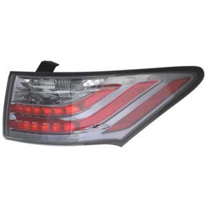 TAIL LIGHTS for LEXUS CT200H 2011-2013, PASSENGER SIDE, OUTER, LX2805106, EE