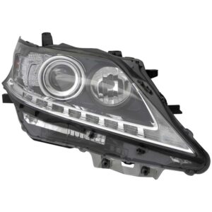 HEADLIGHTS for LEXUS RX350 2013-2015/450h 2015 PASSENGER SIDE, HALOGEN w/LED DRL, JAPAN, LX2519138